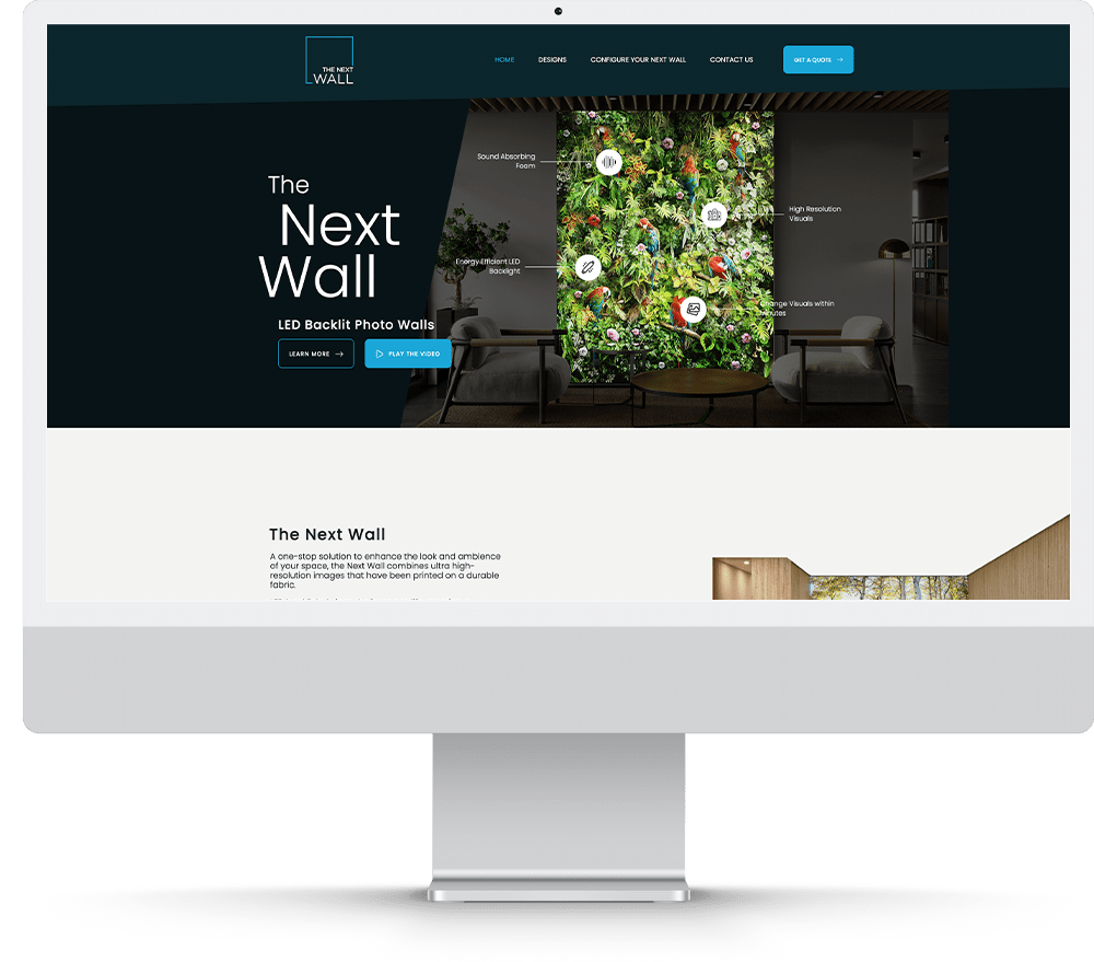 The Next Wall Website - thenextwall.com